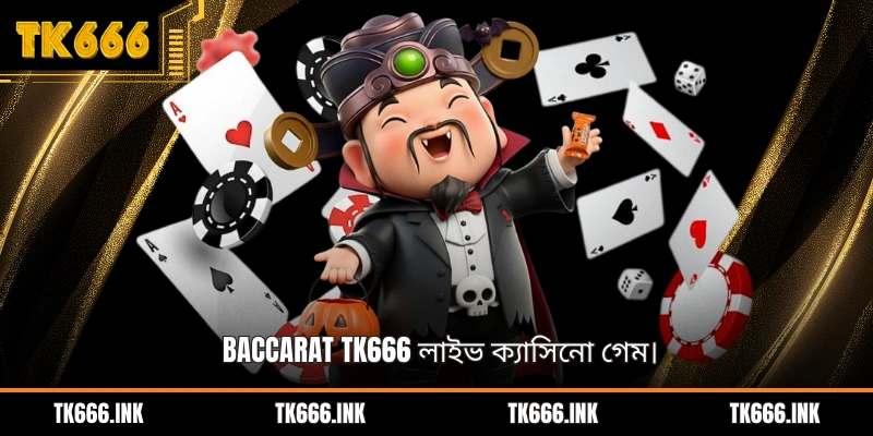 Baccarat TK666 লাইভ ক্যাসিনো গেম।