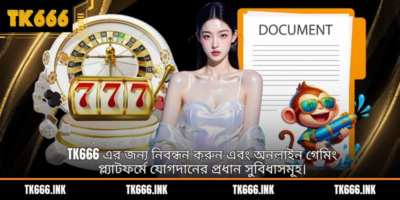 TK666 এর জন্য নিবন্ধন করুন এবং অনলাইন গেমিং প্ল্যাটফর্মে যোগদানের প্রধান সুবিধাসমূহ।