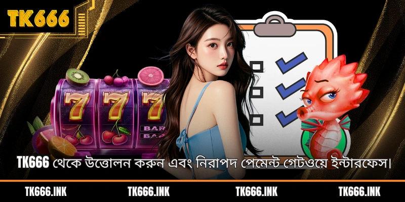 TK666 থেকে উত্তোলন করুন এবং নিরাপদ পেমেন্ট গেটওয়ে ইন্টারফেস।
