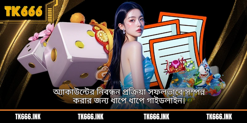 অ্যাকাউন্টের নিবন্ধন প্রক্রিয়া সফলভাবে সম্পন্ন করার জন্য ধাপে ধাপে গাইডলাইন।