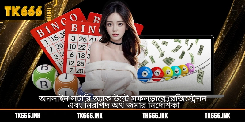 অনলাইন লটারি অ্যাকাউন্টে সফলভাবে রেজিস্ট্রেশন এবং নিরাপদ অর্থ জমার নির্দেশিকা