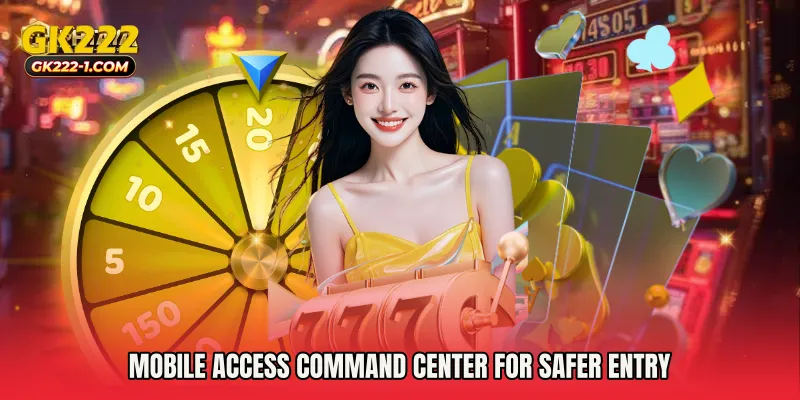 Mobile access command center for safer entry