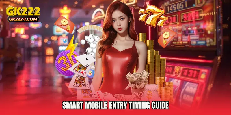 Smart mobile entry timing guide