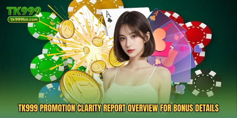 TK999 Promotion Clarity Report overview for bonus details